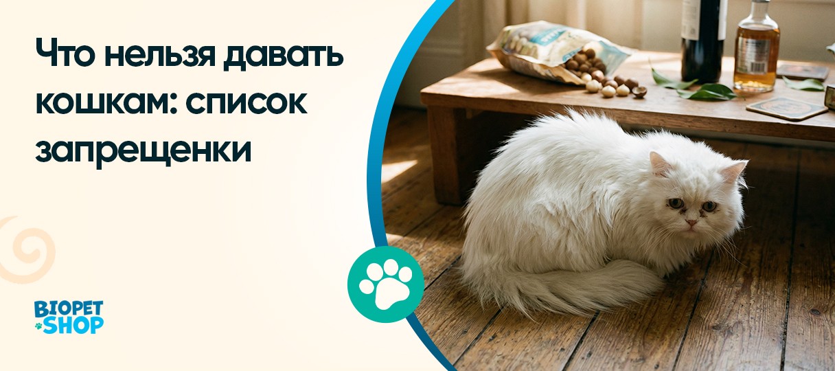 Что нельзя давать кошкам: список запрещенки