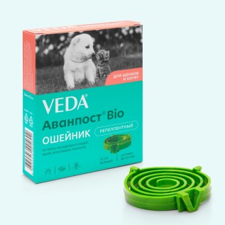 Veda Avanpost Bio bala it və bala pişik üçün bit, birə və gənəyə qarşı xalta, 35 sm
