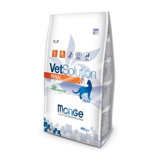 Monge Vet Solution Pişiklər üçün xroniki böyrək çatışmazlığında baytarlıq pəhrizi, quru yem, 400 q
