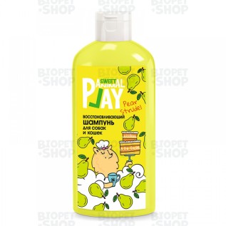 Animal Play Sweet İt və pişik üçün bərpaedici şampun, armudlu ştrudel, 300 ml