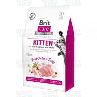 Brit Care Kitten Сухой корм для котят, беременных и кормящих кошек, с курицей и индейкой 7 кг