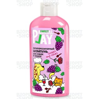 Animal Play Sweet Şampun, parazitlərə qarşı, itlər və pişiklər üçün, 300 ml