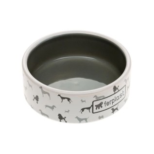 Ferplast Thea Small Миска для собак, 300 мл, (Серый)