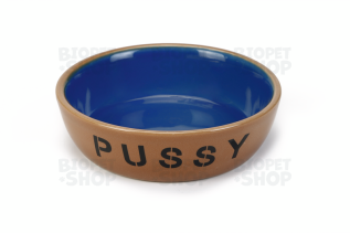 Beeztess Pussy Pişik üçün keramik yem qabı, 12,5 sm