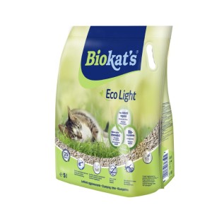 Biokat's Eco Light Tofu Topalanan pişik qumu, 5 L