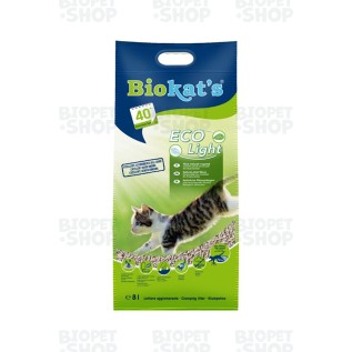 Biokat's Eco Light Tofu Комкующийся наполнитель для кошачьего туалета, 8 л