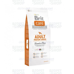 Brit Care Adult Medium Breed Сухой корм для собак средних пород, с ягненком и рисом 3 кг