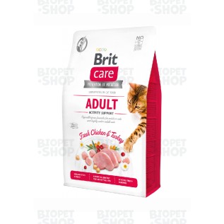 Brit Care Activity Support Сухой корм для активных кошек, с курицей и индейкой 7 кг