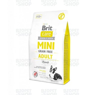 Brit Care Mini Adult Сухой корм, для взрослых собак мелких пород, беззерновой, с ягненком 7 кг