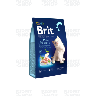 Brit Premium by Nature Kitten Сухой корм для котят, с курицей 15 кг