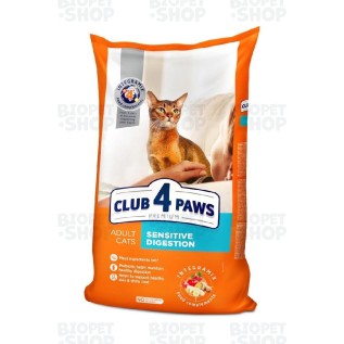 Club 4 Paws Quru yem, həssas həzmli yetkin pişiklər üçün (14 kq)