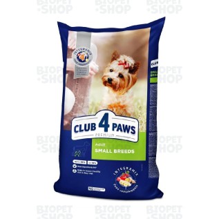 Club 4 Paws Adult Small Kiçik cins yetkin it üçün quru yem, toyuq əti ilə (14 kq)