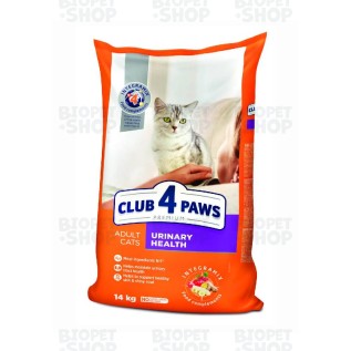 Club 4 Paws Urinary Health Сухой корм для поддержания здоровья мочевыводящей системы взрослых кошек (14 кг)