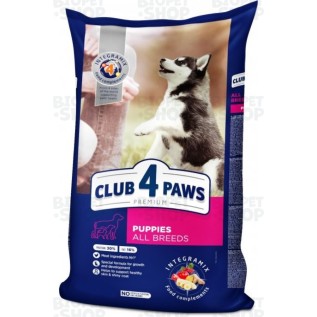 Club 4 Paws Quru yem, bütün cins bala itlər üçün, toyuq əti ilə (20 kq)