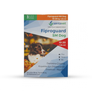 Fiproguard SM İt üçün birə və gənəyə qarşı damcı, 10-20 kq