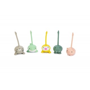 Beeztees Mini Tails Игрушка для щенков, 12,6×5,8×5,6 см (Морской котик)