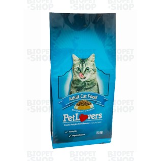 PetLovers Yetkin pişik üçün quru yem, toyuq əti ilə (15 kq)