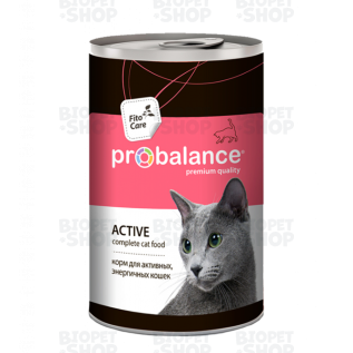 ProBalance Active Консервированный корм для активных кошек, 415 г