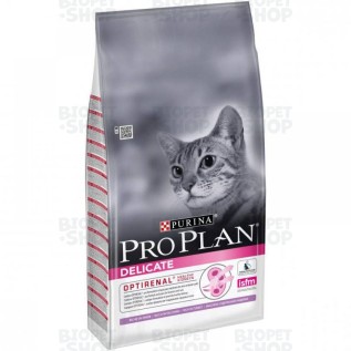 Purina Pro Plan Delicate Сухой корм для кошек с чувствительным пищеварением, с индейкой (10 кг)