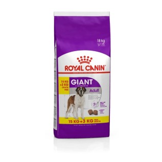 Royal Canin Giant Adult Сухой корм для взрослых собак очень крупных пород, (15+3 кг)