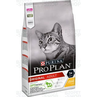 Purina Pro Plan Original Adult Yetkin pişik üçün quru yem, toyuq əti ilə (10 kq)