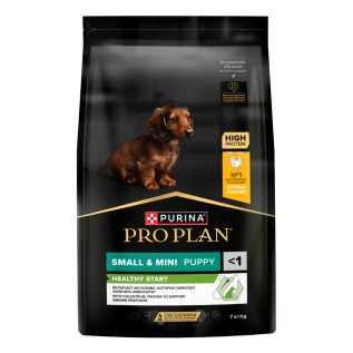 Purina Pro Plan Small and Mini Puppy Сухой корм для щенков собак мелких пород, с курицей (7 кг)