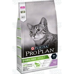 Purina Pro Plan Sterilised Sterilizasiya edilmiş pişik üçün quru yem, hinduşka əti ilə (10 kg)