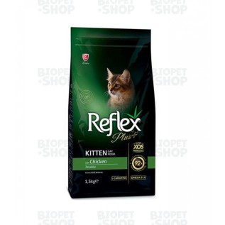 Reflex Plus Kitten Quru yem, bala pişiklər üçün, toyuq əti ilə (15 kq)