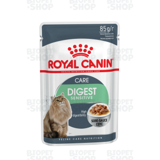 Royal Canin Digest Sensitive Care Həssas həzmli pişik üçün nəm yem, sousda dilimlər, 85 q