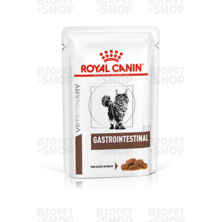 Royal Canin Gastrointestinal Feline Ветеринарная диета для кошек при расстройствах пищеварения, влажный корм, 85 г