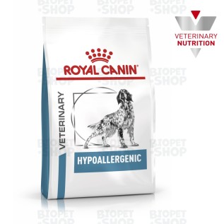 Royal Canin Hypoallergenic Dog İt üçün allergiyada baytarlıq pəhrizi, quru yem (14 kq)