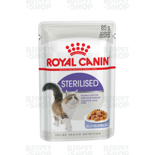 Royal Canin Sterilised Qısırlaşdırılmış pişik üçün nəm yem (jele) 85 q