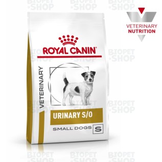 Royal Canin Urinary S/O Small Dog Ветеринарная диета для взрослых собак мелких пород, при болезнях мочевыделительной системы, сухой корм (8 кг)