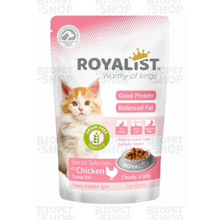 Royalist Special Selection Влажный корм для котят, с курицей в желе, 85 г