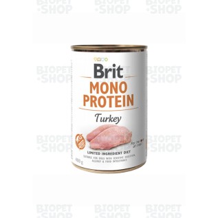 Brit Mono Protein Консервированный корм для собак, с индейкой, 400 г