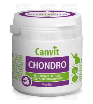 Canvit Chondro Витамины для суставов, для кошек, (100 таб)