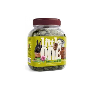 Little One Herbal Crunchies gəmiricilər və dovşanlar üçün otlu yastıqcıqlar, 100 q