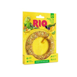 Rio Happy Ring веселое колечко с фруктами для волнистых попугаев и экзотов, 80 г