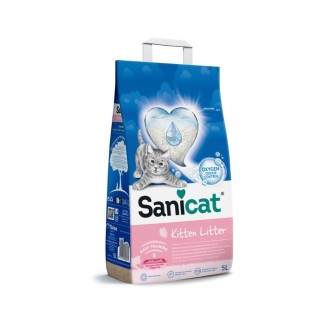 Sanicat Classic Hopduran qum, bala pişik üçün, 5 L