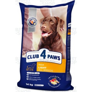 Club 4 Paws Quru yem, bütün cins yetkin itlər üçün, çəkiyə nəzarət, toyuq əti ilə (kq)