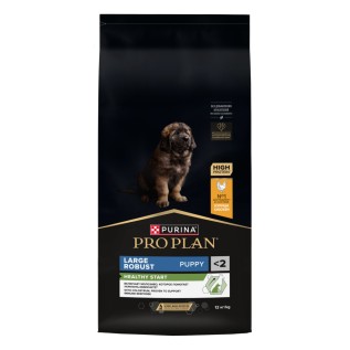 Purina Pro Plan Large Robust Puppy Сухой корм, для щенков собак крупных пород, с курицей (кг)