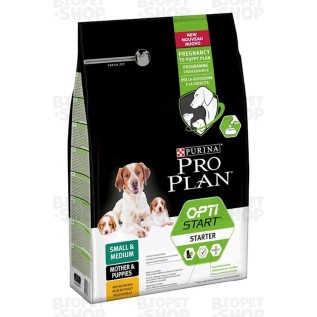 Purina Pro Plan Small & Medium Kiçik və orta cins bala itlər üçün, hamilə və südverən itlər üçün  quru yem, toyuq əti ilə