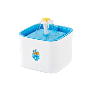 Nunbell İt və pişiklər üçün içməli fontan, ağ-mavi