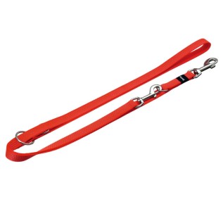 Beeztees Karlie Asp + Nylon Reflective Leash, нейлоновый тренировочный поводок для собак, оранжевый, 200х1,5 см