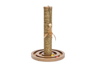 Beeztees Karlie Brigitte Seagrass Scratching Post, pişik üçün caynaqyonan, 44x30 sm