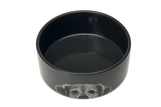 Beeztees Karlie Ceramic Dog Bowl, керамическая миска для собак, 1.5 Л, Антрацит
