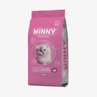 Winny Kitten Dry Food сухой корм для котят с говядиной, кг