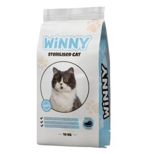 Winny Sterilised Dry Cat Food сухой корм для стерилизованных кошек с говядиной, кг