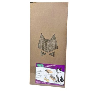 Zoomir Pişik üçün caynaqyonan-yataq, karton, 60x27x2,5 sm