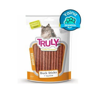 Truly Delight Duck Sticks pişiklər üçün çərəz, ördək əti və taurin ilə, 50 q
